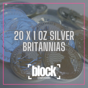 20x 1oz Silver Britannia's